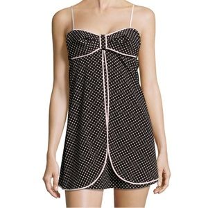 Kate Spade New York Polka Dot Chemise Slip  Size S NWT